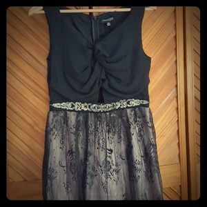 Black Lace Formal Dress